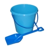 Beach Bucket with Spade Set Blue Beach Bucket Set