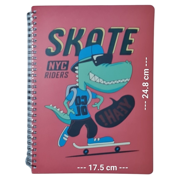 Dinosaurs A4 Notebook Size