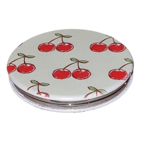 Fruit Theme Compact Mirror Cherries Pocket Mirror