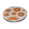 Fruit Theme Compact Mirror Orange Pocket Mirror