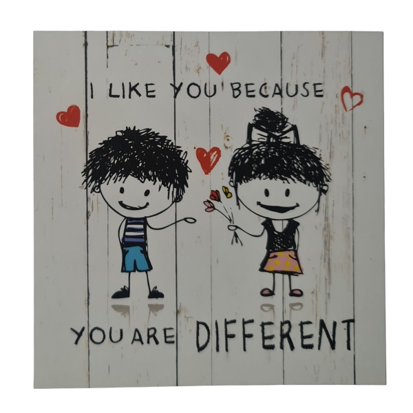 I luv it Décor Art Board Different Message board