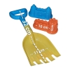 Kids Beach Set with Rake and Moulds Size beach set