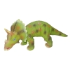 Medium Dinosaur Toy Figurines - Triceratops Light Green Dino figurine toy