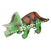 Medium Dinosaur Toy Figurines - Triceratops Light Green Size