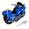 Police Motorcycle Assembly Toy Side