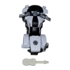 Police Motorcycle Assembly Toy Top