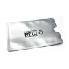 RFID Blocking Card Holder Silver blocking card sleeve