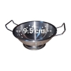 Stainless Steel Toy Kitchenware Set Colander Size