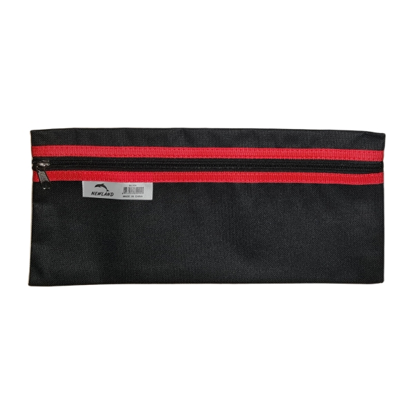 32.5 cm Polyester Pencil Bag Black Red