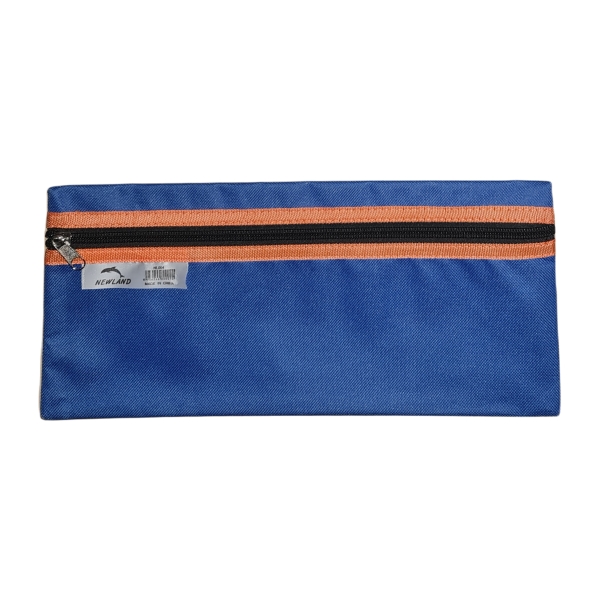 32.5 cm Polyester Pencil Bag Blue Orange