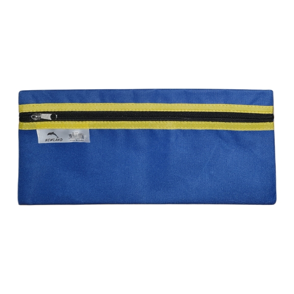 32.5 cm Polyester Pencil Bag Blue Yellow