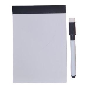 A5 Magnetic Whiteboard with Marker – Compact Dry Erase Board for Fridge and Office