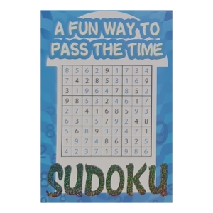 A5 Sudoku Puzzle Book – Compact Travel Puzzle Book for Brain Training