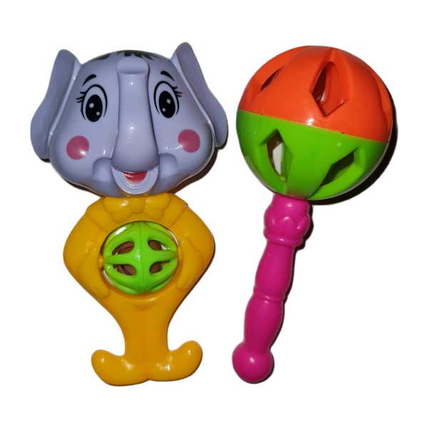 Baby Rattle Toy Set - Purple