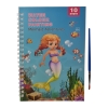 A5 Kids Watercolour Paint Book – Mermaids & Dinosaurs A5 Watercolour Paint Book Set for Kids – Mermaids & Dinosaurs with built-in paints and brush