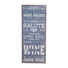 Vintage Wine Quote Wall Metal Sign – Save Water Drink Wine Rustic Wine Quote Wall Sign with fun sayings